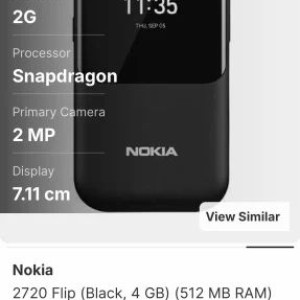 Nokia 2720 Flip Mobile Phone