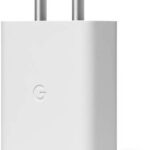 Google 30W USB-C Power Adapter (5A, Fast Charging, White) | Original Type-C Charger for Pixel, Chromebook, Nest & Other Google Devices