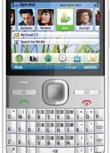 Nokia E5-00 (Grey) – Compact 3G Feature Phone with 5MP Camera & LED Display