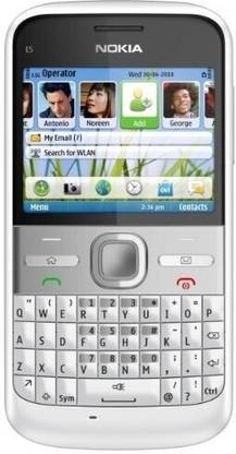 Nokia E5-00 (Grey) – Compact 3G Feature Phone with 5MP Camera & LED Display