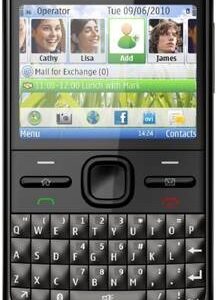 Nokia E5 (Black) – Business Smartphone with QWERTY Keyboard & 5MP Camera